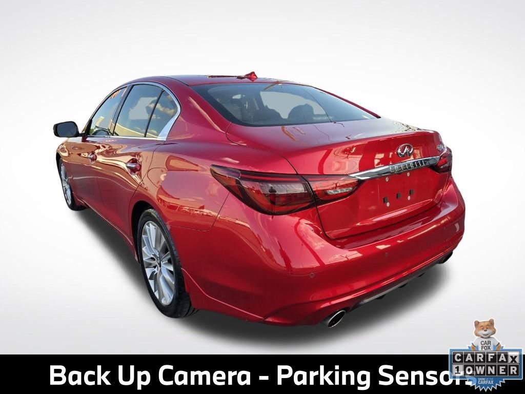 Used 2023 INFINITI Q50 Luxe w/ Cargo Package RWD image 7