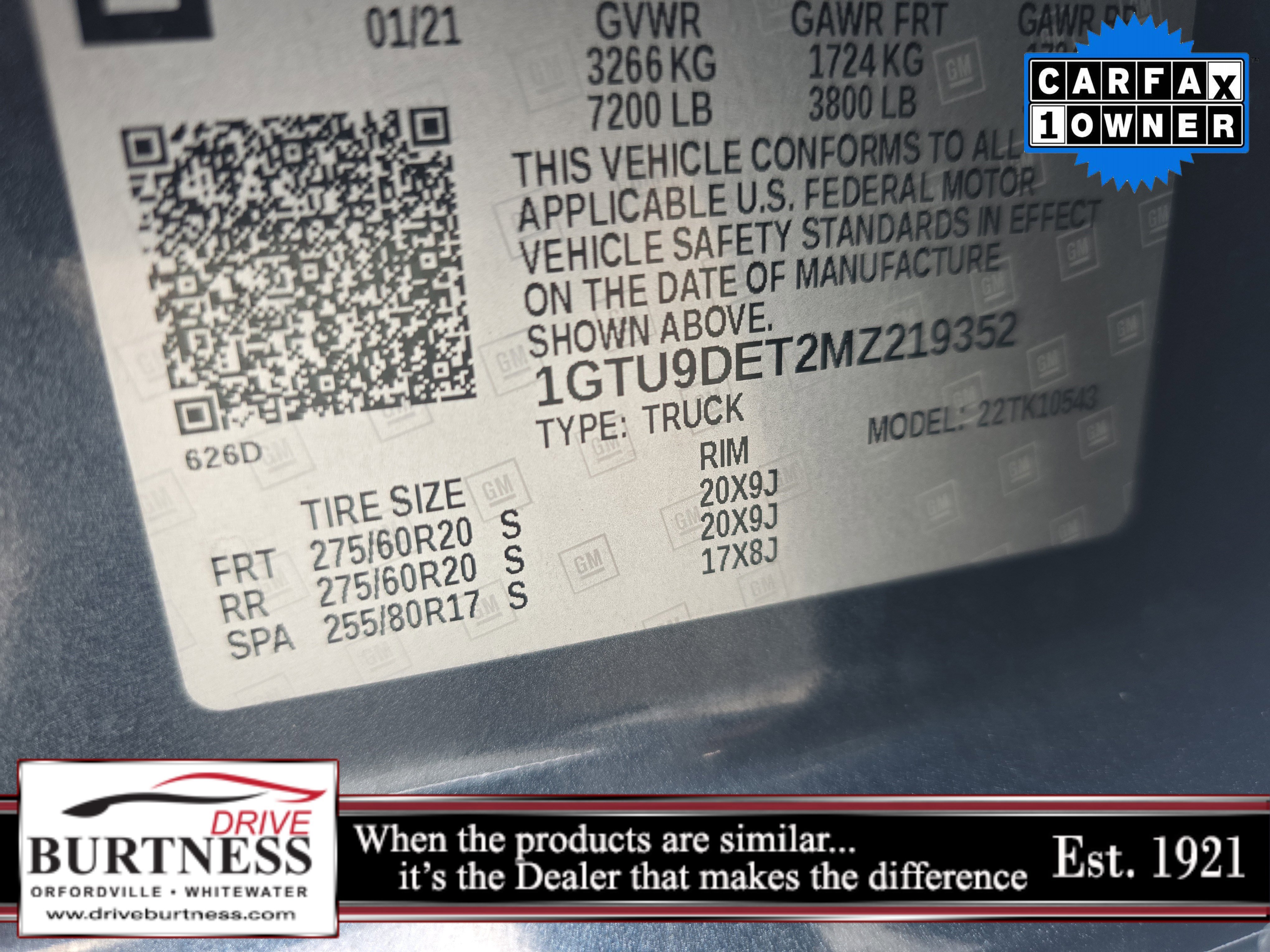 Used 2021 GMC Sierra 1500 SLT w/ SLT Premium Plus Package image 31