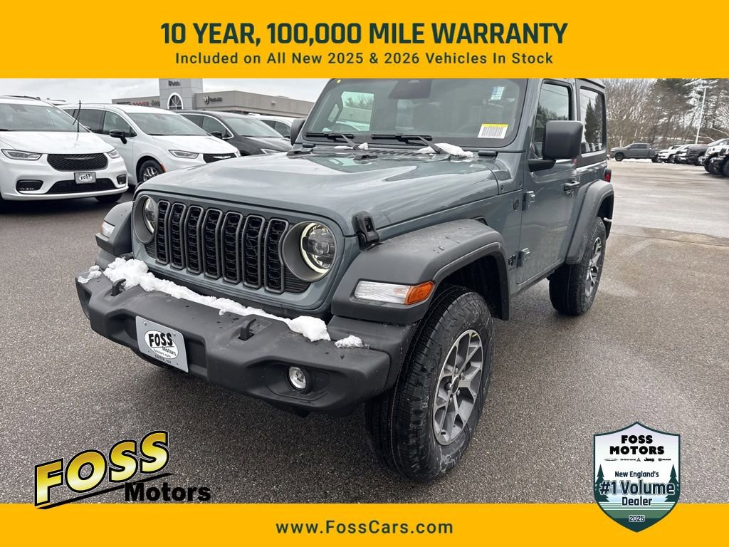 New 2026 Jeep Wrangler Sport S