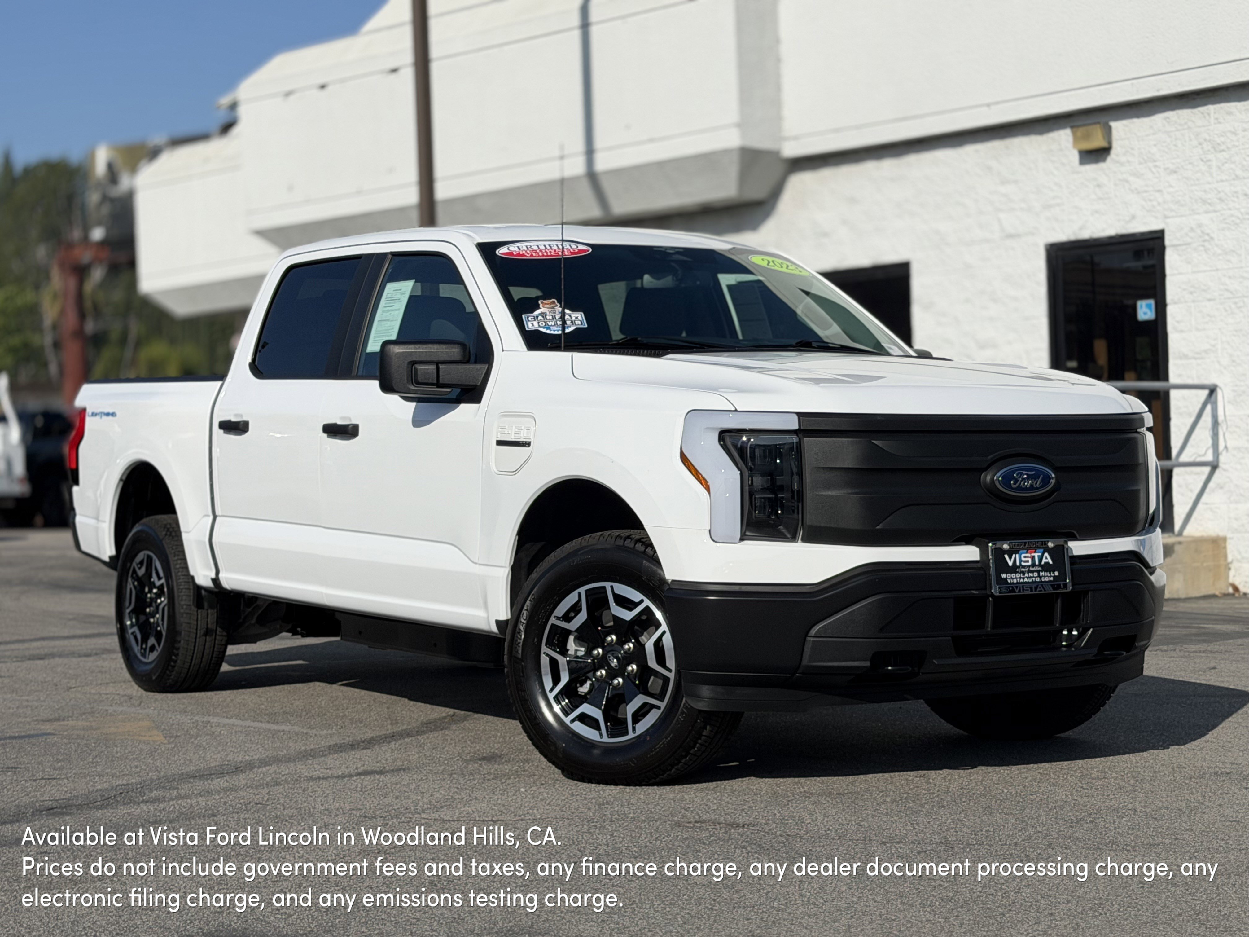 Certified 2023 Ford F150 Lightning Pro