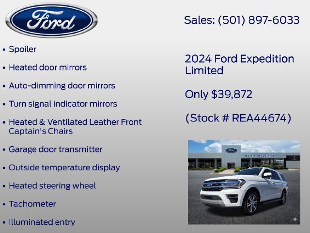 Certified 2024 Ford Expedition Limited RWD image 38