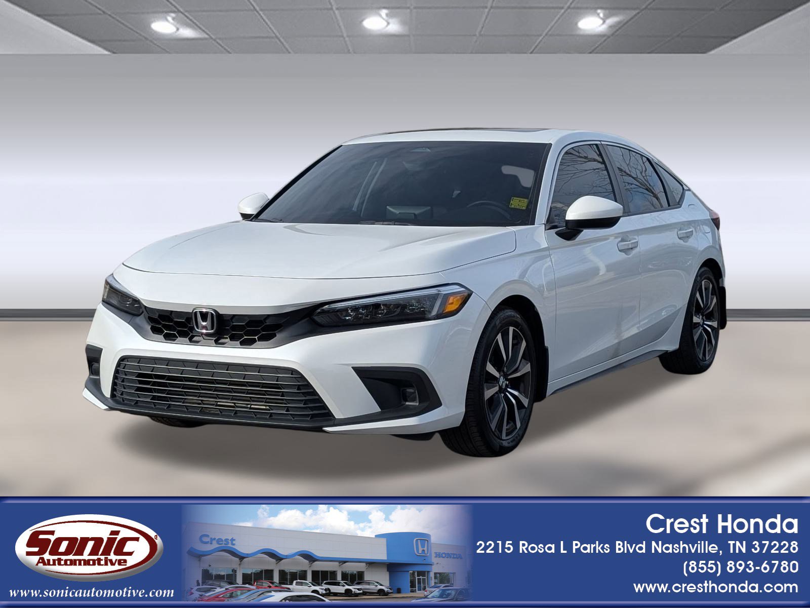 Used 2024 Honda Civic EX-L image 1