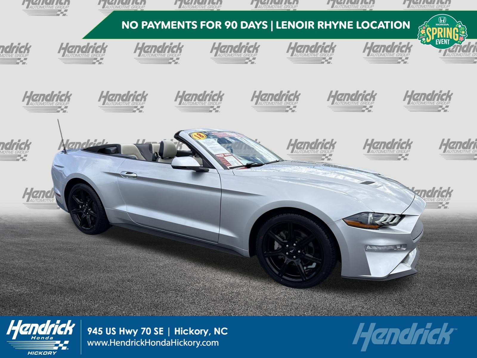 Used 2018 Ford Mustang Premium w/ Black Accent Package