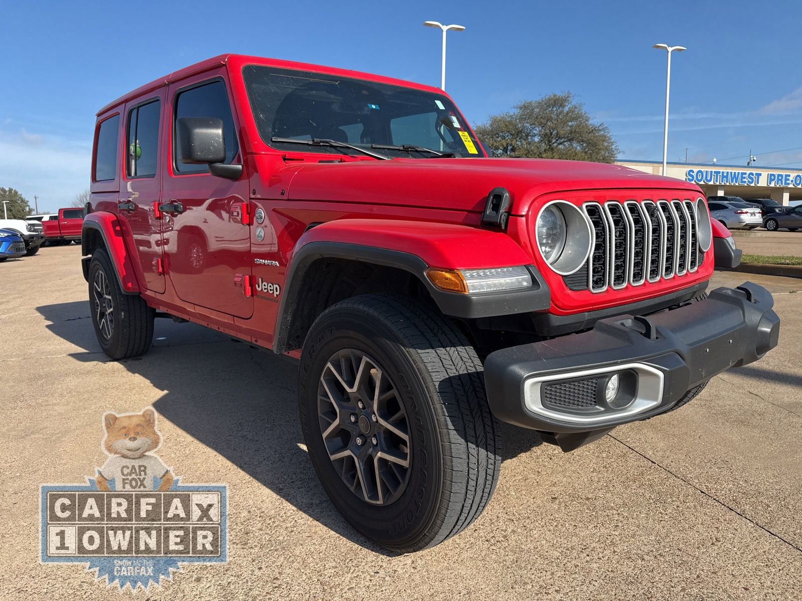 Used 2024 Jeep Wrangler Sahara w/ Technology Group image 1