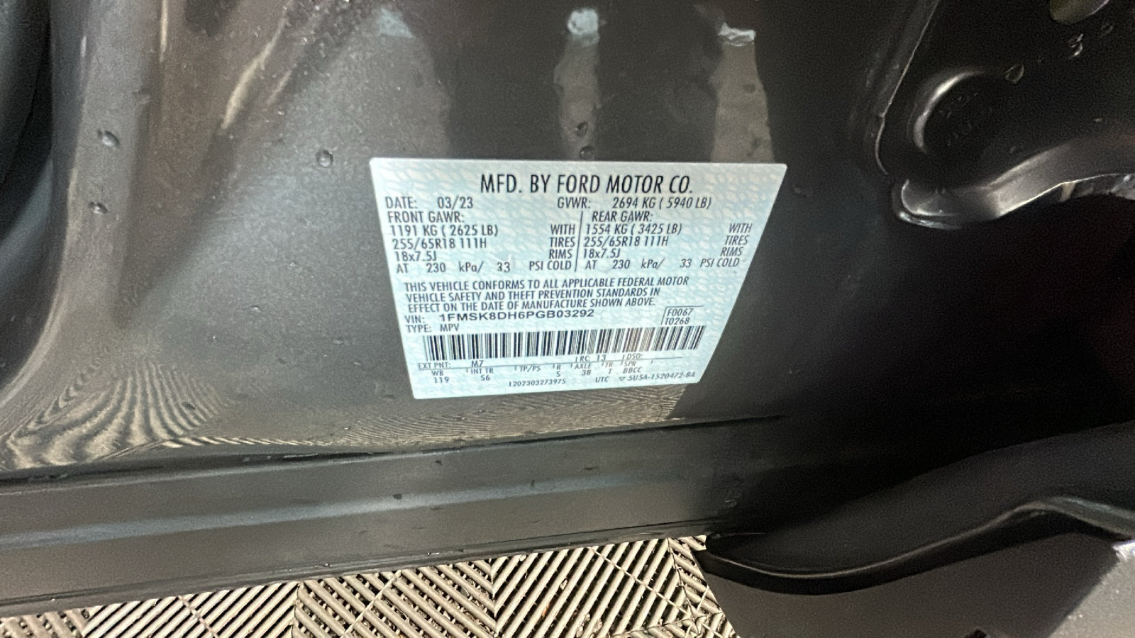 Used 2023 Ford Explorer XLT w/ Equipment Group 202A AWD/4WD image 11
