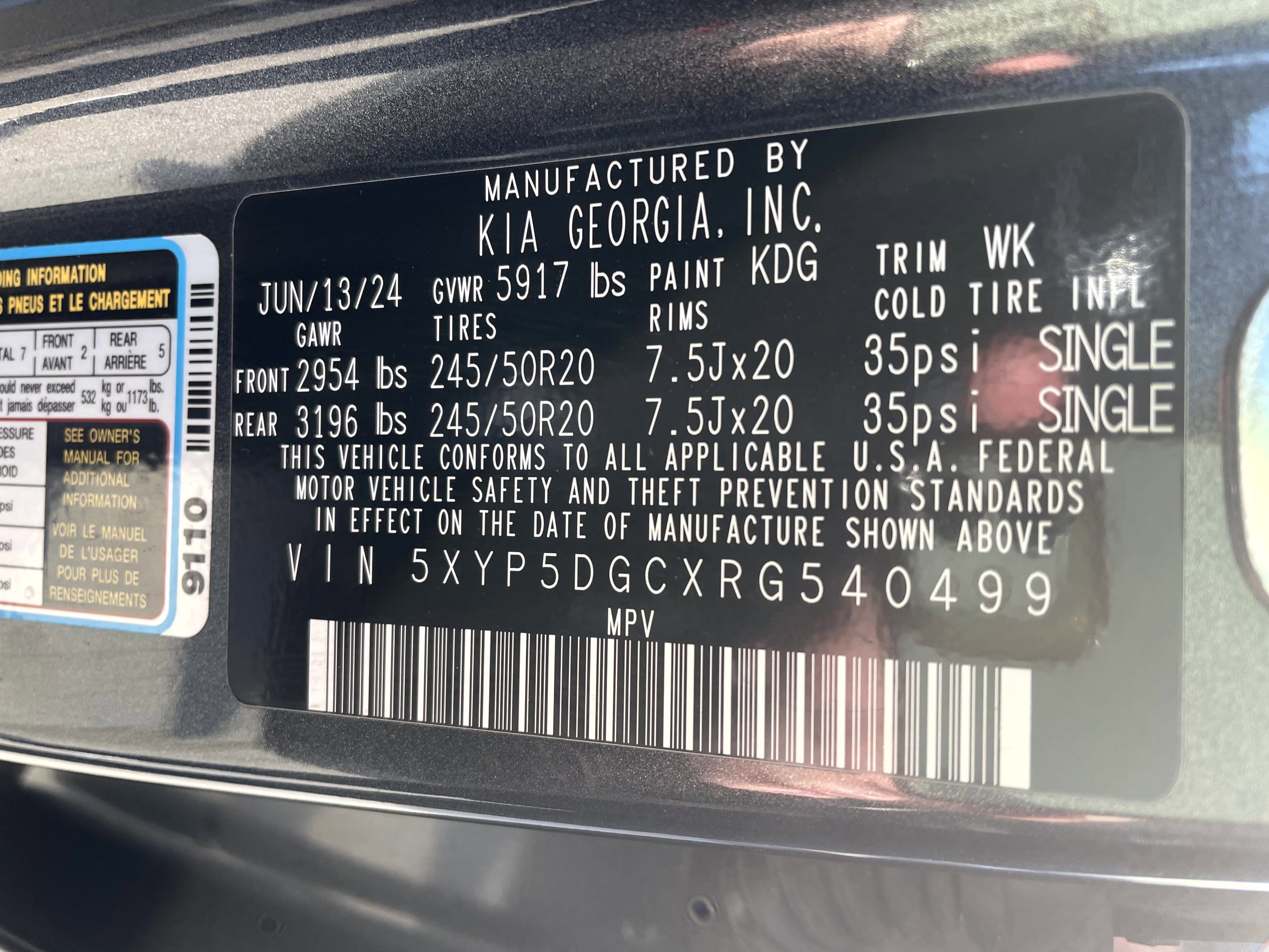 Used 2024 Kia Telluride SX AWD/4WD image 25