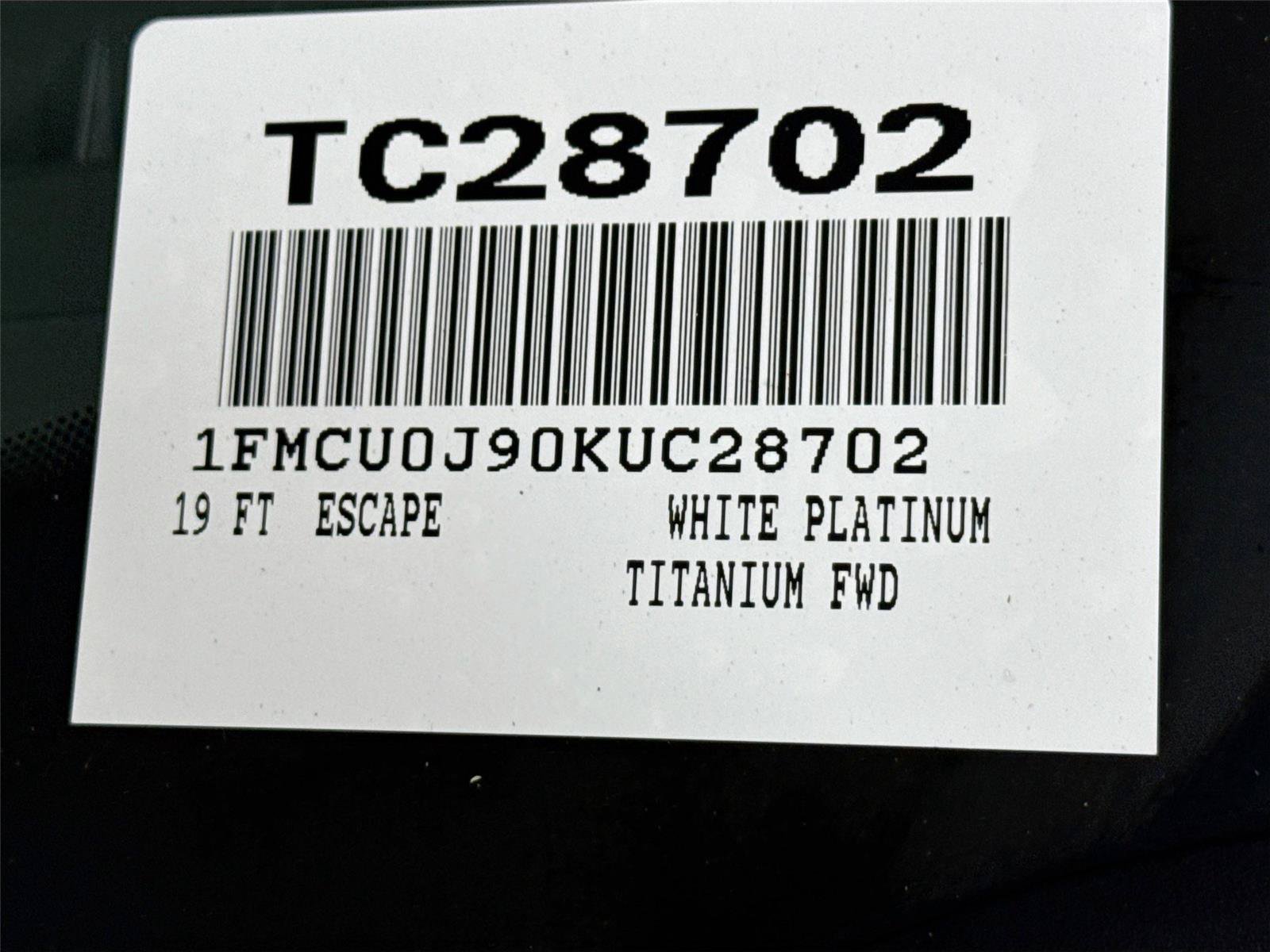 Used 2019 Ford Escape Titanium FWD image 45