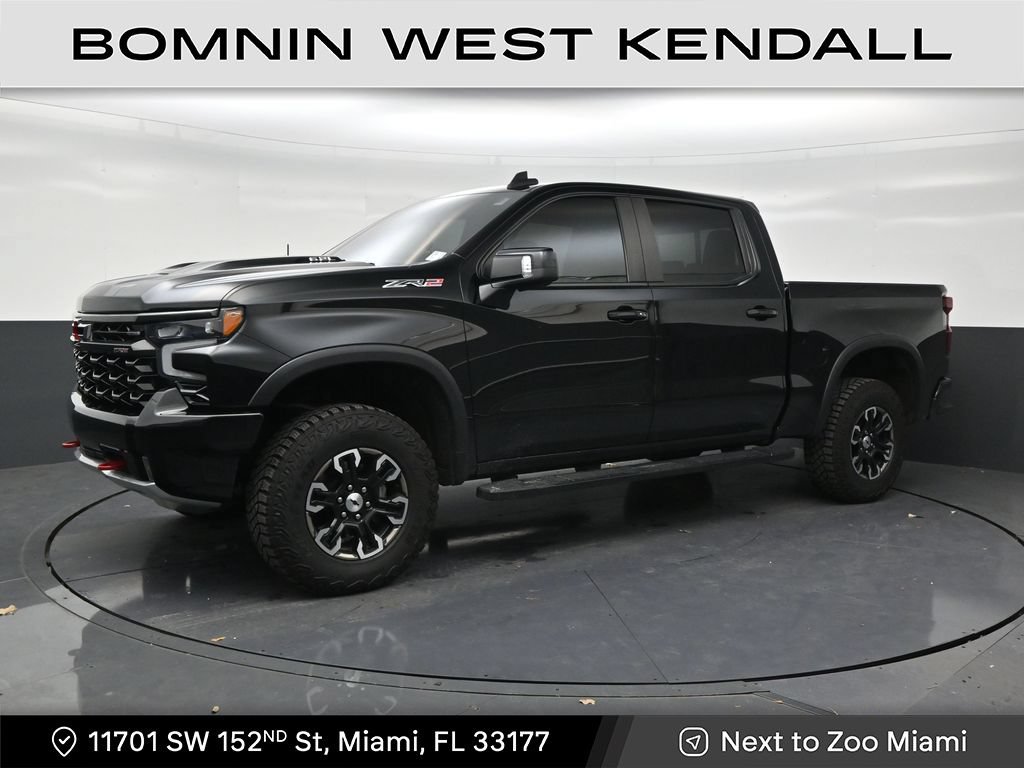Used 2024 Chevrolet Silverado 1500 ZR2 w/ Technology Package AWD/4WD image 1