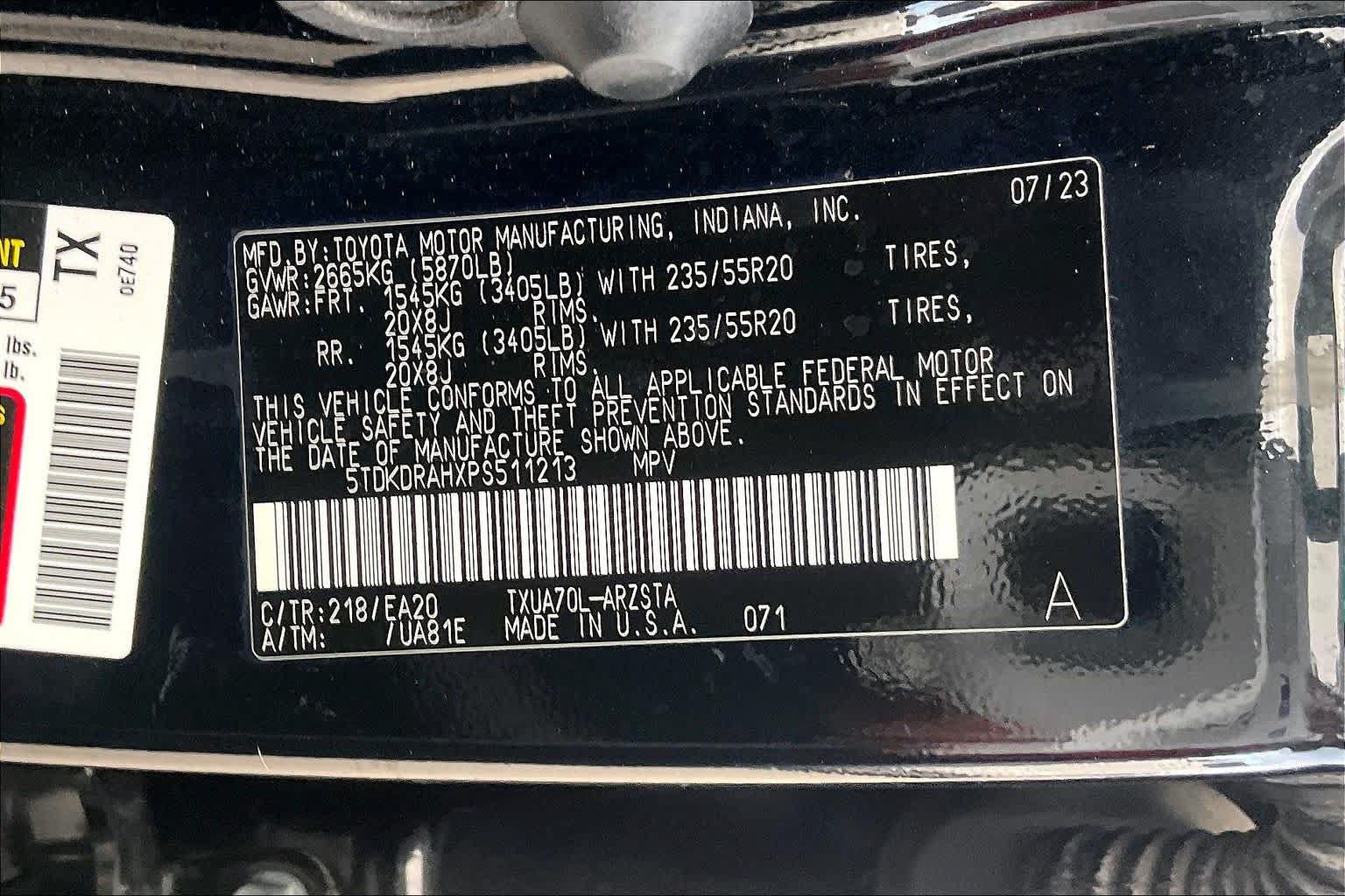 Used 2023 Toyota Highlander XSE FWD image 35