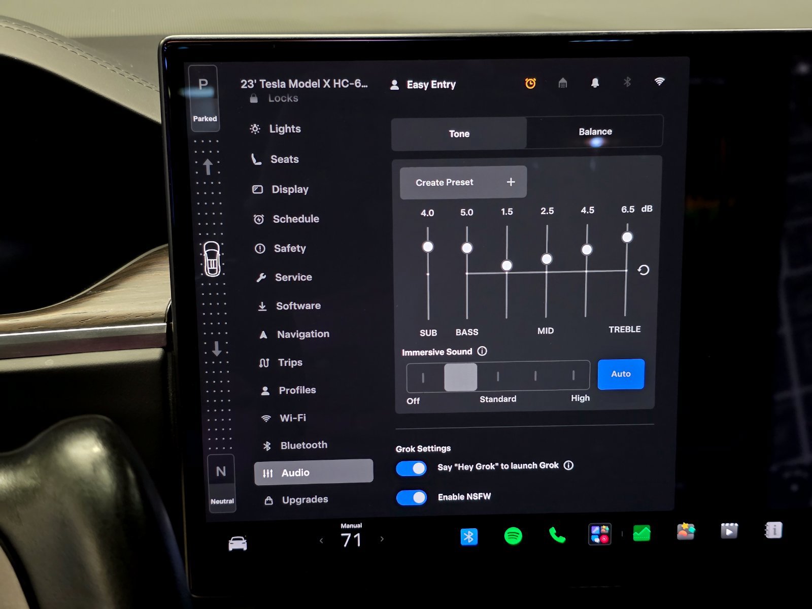 Used 2023 Tesla Model X AWD/4WD image 64