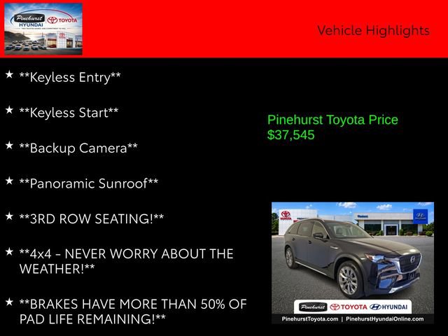Used 2025 MAZDA CX-90 3.3 Turbo w/ Premium Plus Pkg AWD/4WD image 20