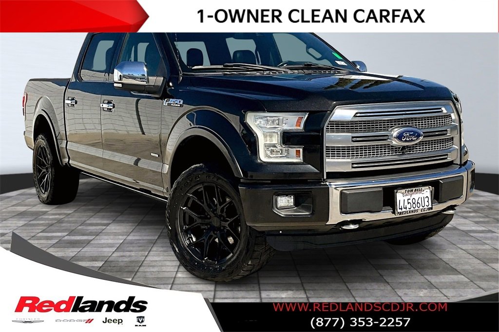 Used 2015 Ford F150 Platinum w/ Equipment Group 701A Luxury