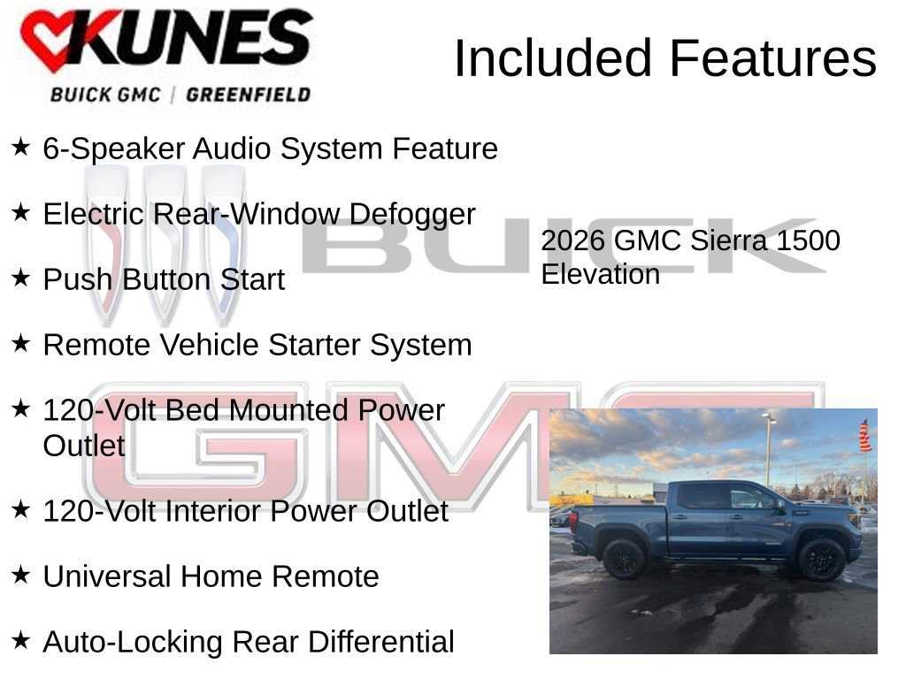 New 2026 GMC Sierra 1500 Elevation w/ Elevation Premium Package image 4