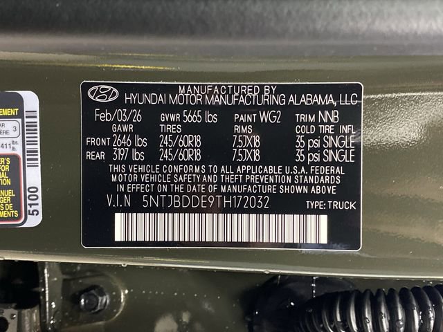 New 2026 Hyundai Santa Cruz SEL AWD/4WD image 33