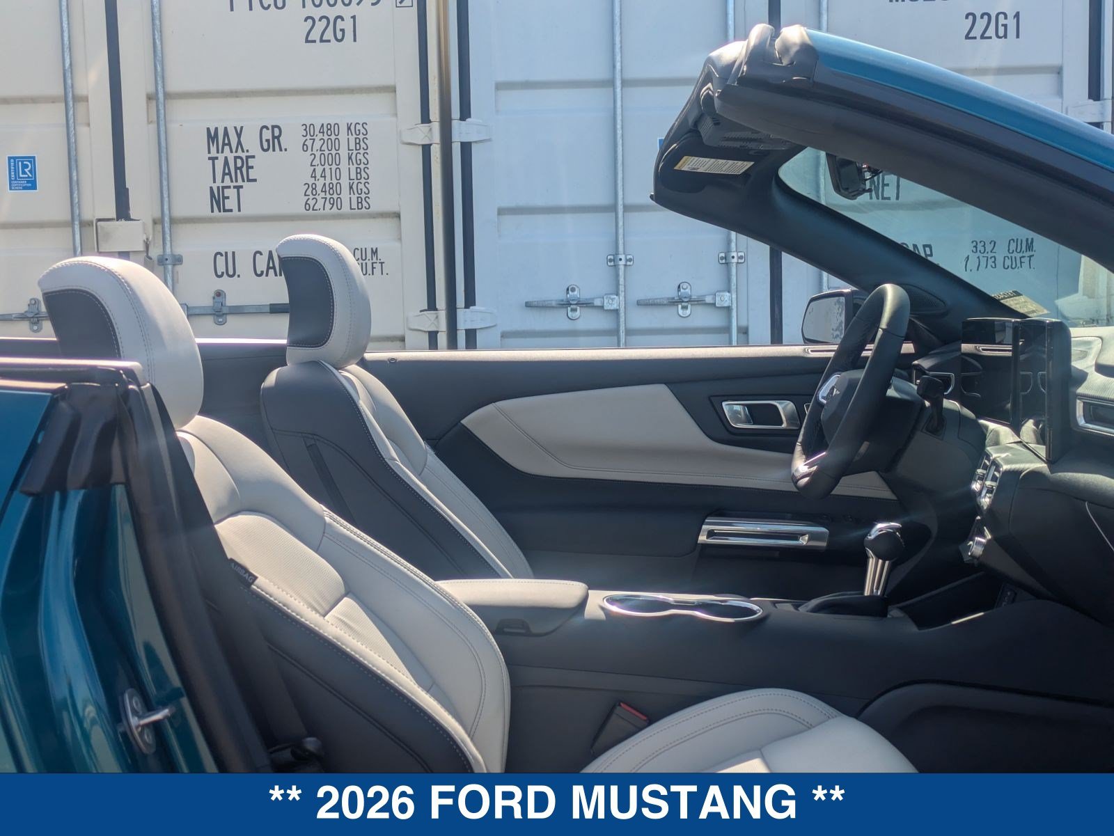 New 2026 Ford Mustang Premium w/ Mustang Nite Pony Package RWD image 15