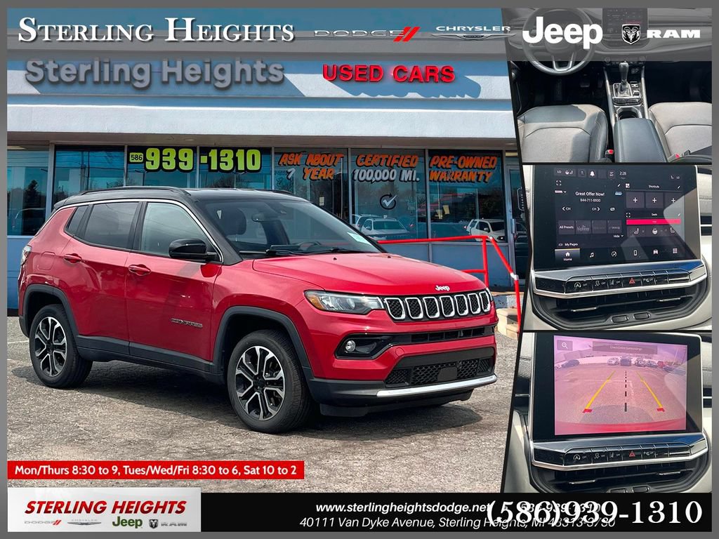 Used 2023 Jeep Compass Limited AWD/4WD video 1
