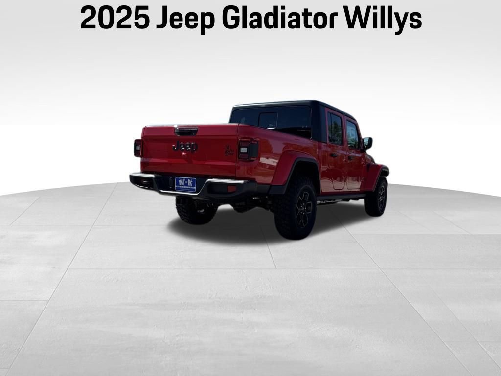 New 2025 Jeep Gladiator Willys image 3