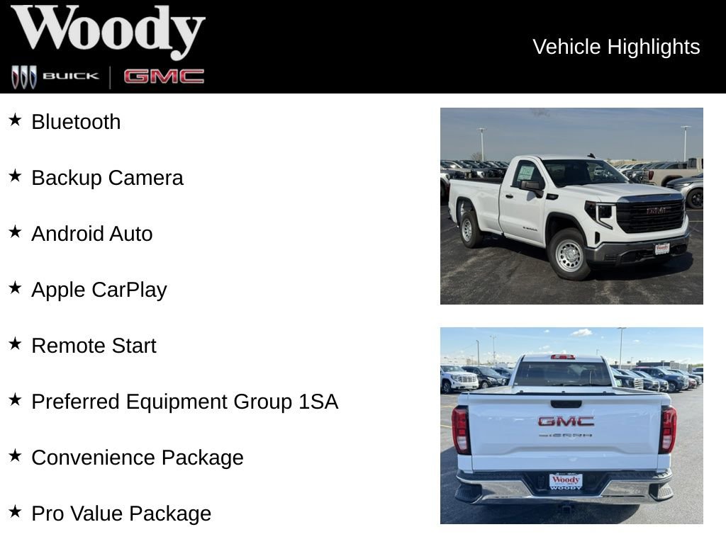 New 2026 GMC Sierra 1500 Pro RWD image 3