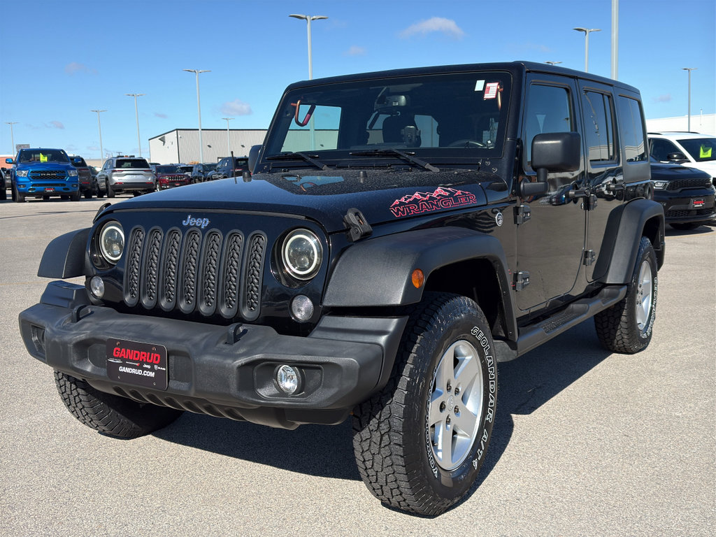 Used 2016 Jeep Wrangler Unlimited Sport w/ Quick Order Package 24S image 2