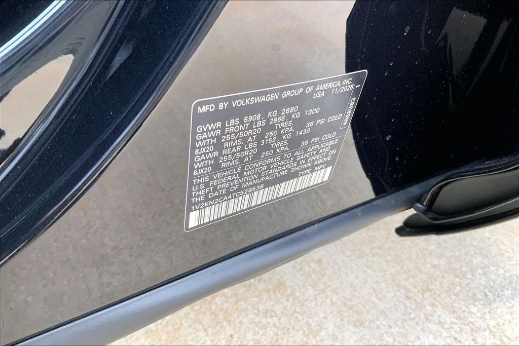 Used 2026 Volkswagen Atlas SE AWD/4WD image 8