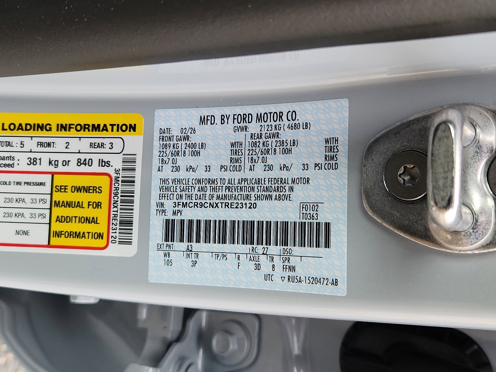 New 2026 Ford Bronco Sport Outer Banks w/ Outer Banks Tech Package+ AWD/4WD image 18