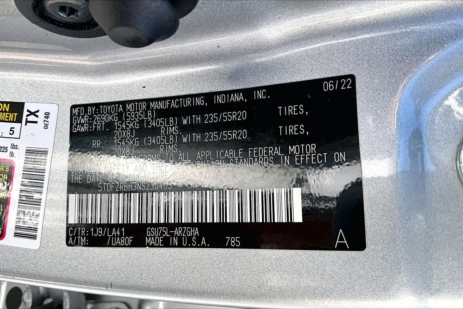 Used 2022 Toyota Highlander Platinum AWD/4WD image 37