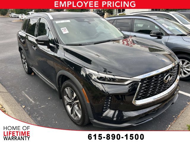 Used 2023 INFINITI QX60 Luxe w/ Cargo Package FWD image 1