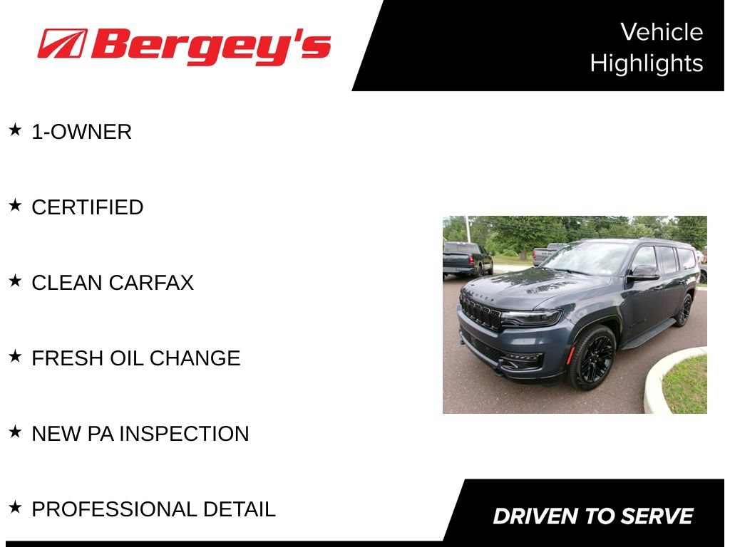 Certified 2024 Jeep Wagoneer L Series II AWD/4WD image 5
