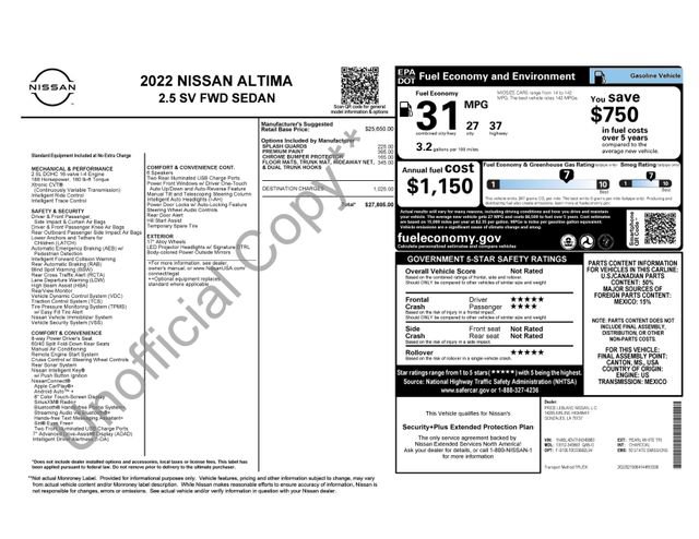 Used 2022 Nissan Altima 2.5 SV image 4