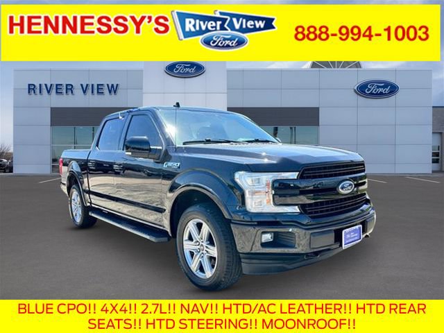Certified 2019 Ford F150 Lariat w/ Equipment Group 502A Luxury AWD/4WD image 1