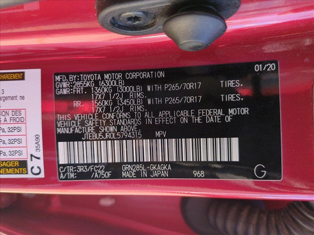 Certified 2020 Toyota 4Runner TRD Off-Road AWD/4WD image 24