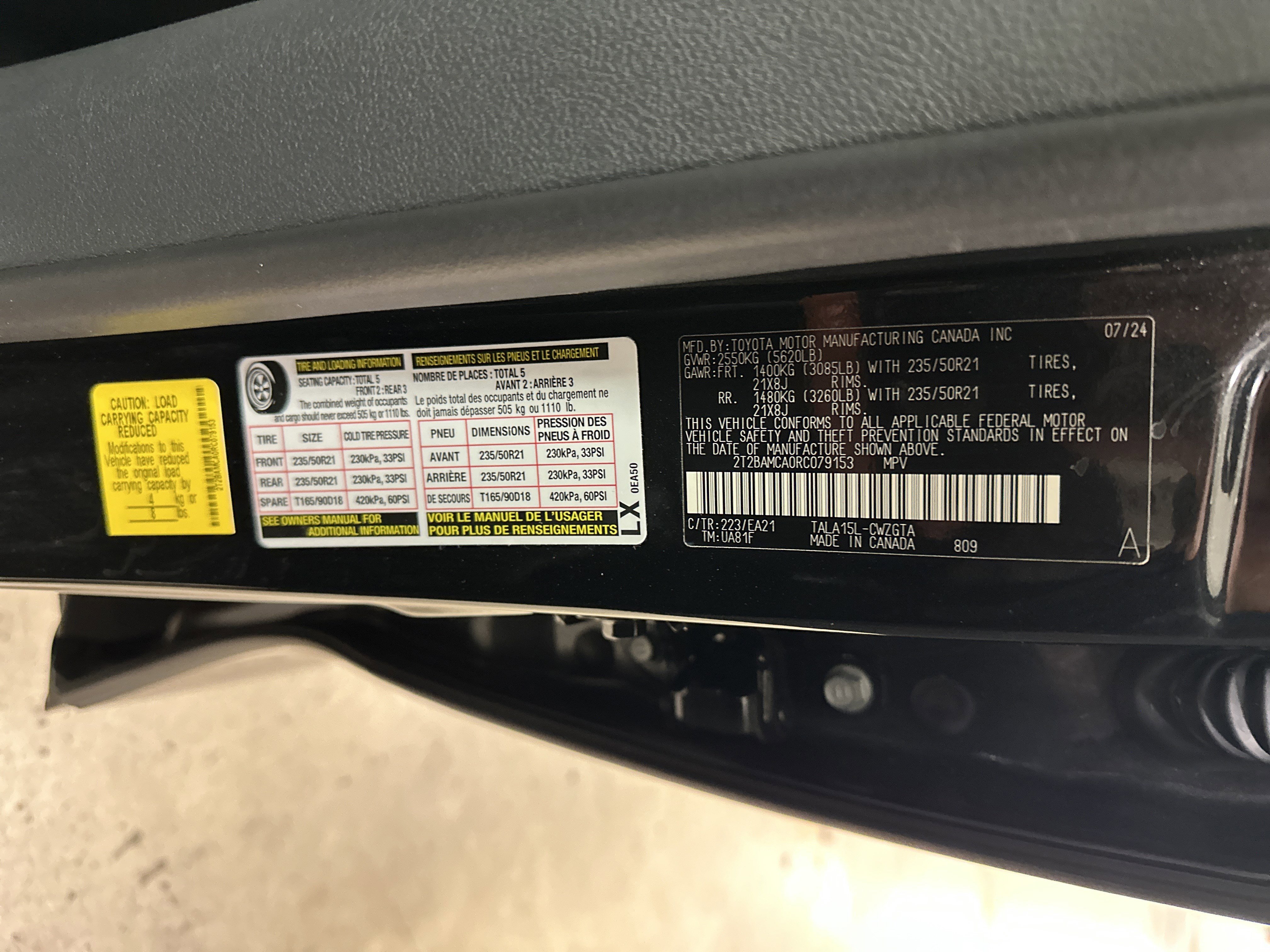 Certified 2024 Lexus RX 350 Premium w/ Accessory Package (Z1) AWD/4WD image 35
