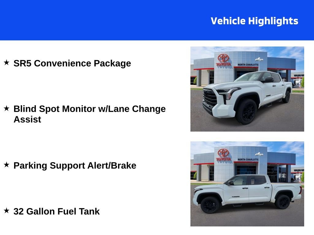Used 2024 Toyota Tundra SR5 w/ SR5 Convenience Package AWD/4WD image 4