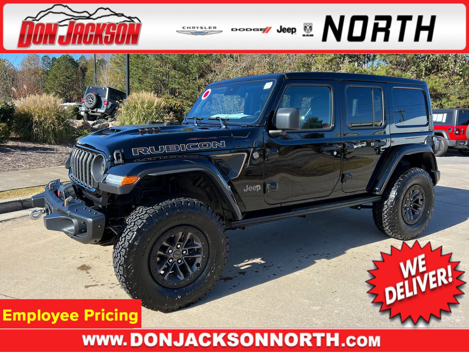 New 2025 Jeep Wrangler Unlimited Rubicon 392
