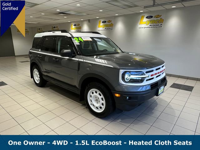 Certified 2024 Ford Bronco Sport Heritage w/ Heritage Convenience Package