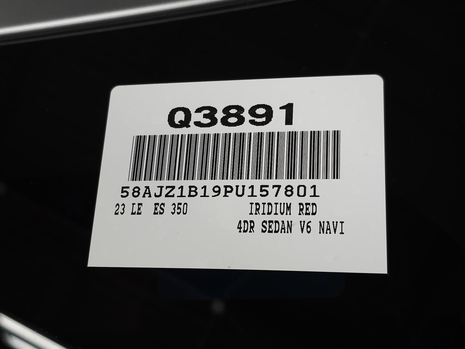 Certified 2023 Lexus ES 350 F Sport w/ Accessory Package (Z1) FWD image 36