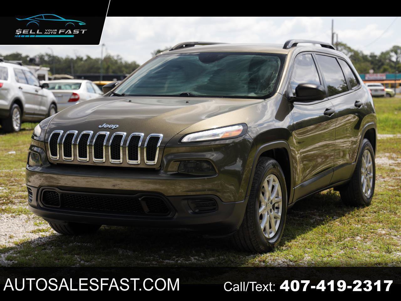 Used 2015 Jeep Cherokee Sport w/ Sport Appearance Group AWD/4WD image 1
