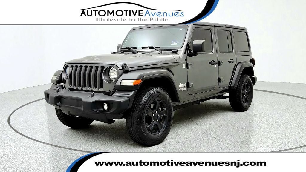 Used 2019 Jeep Wrangler Unlimited Sport S