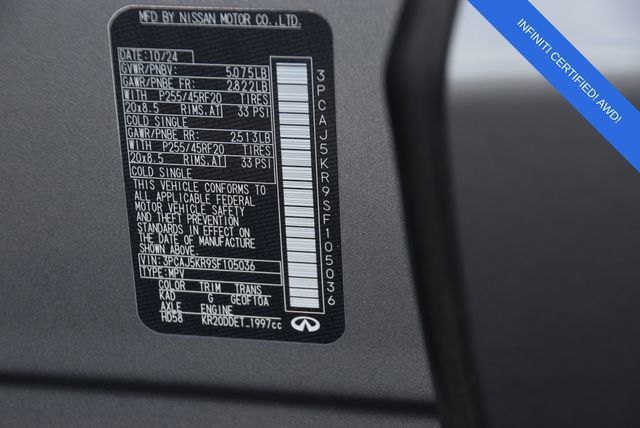 Certified 2025 INFINITI QX55 Essential AWD/4WD image 26