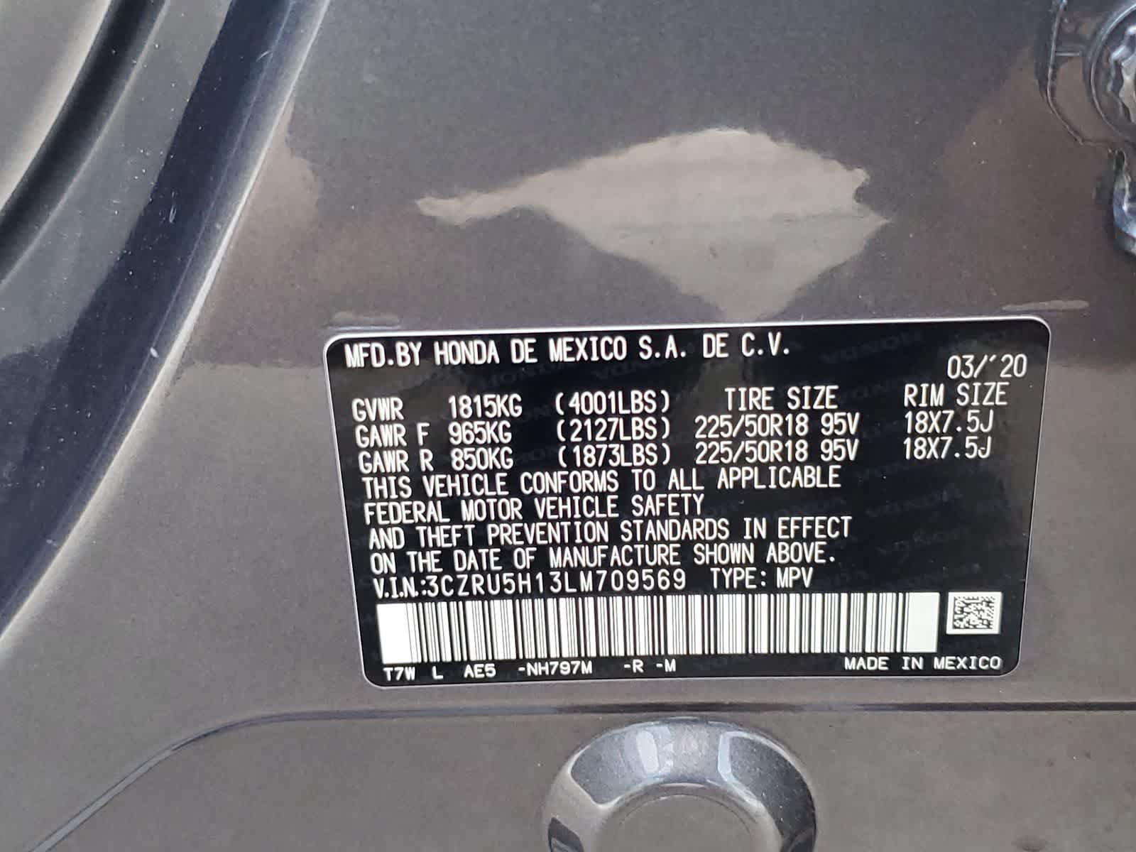 Used 2020 Honda HR-V Sport image 27