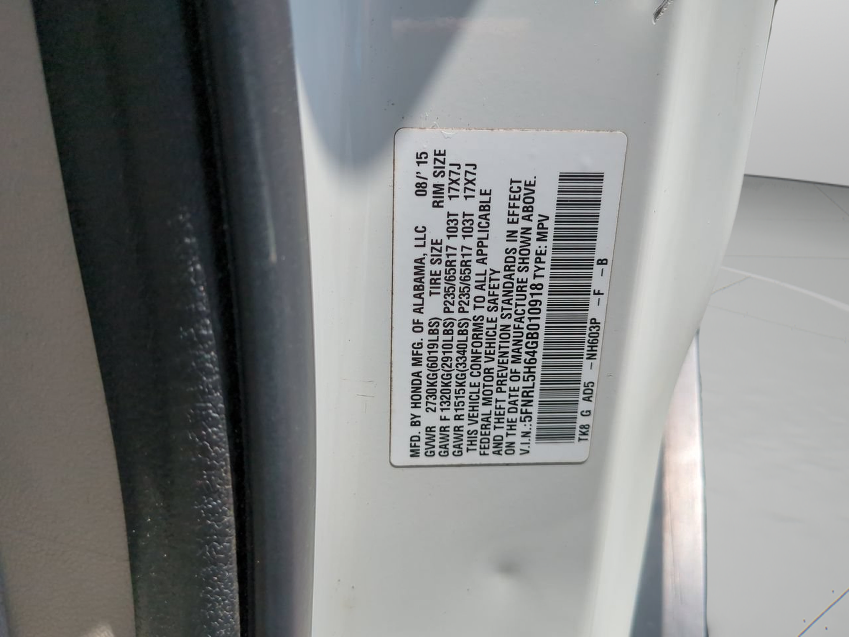 Used 2016 Honda Odyssey EX-L image 30