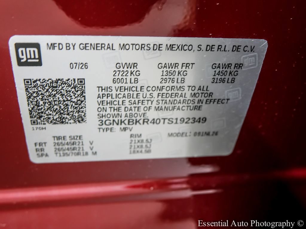 New 2026 Chevrolet Blazer RS w/ Driver Confidence II Package AWD/4WD image 23