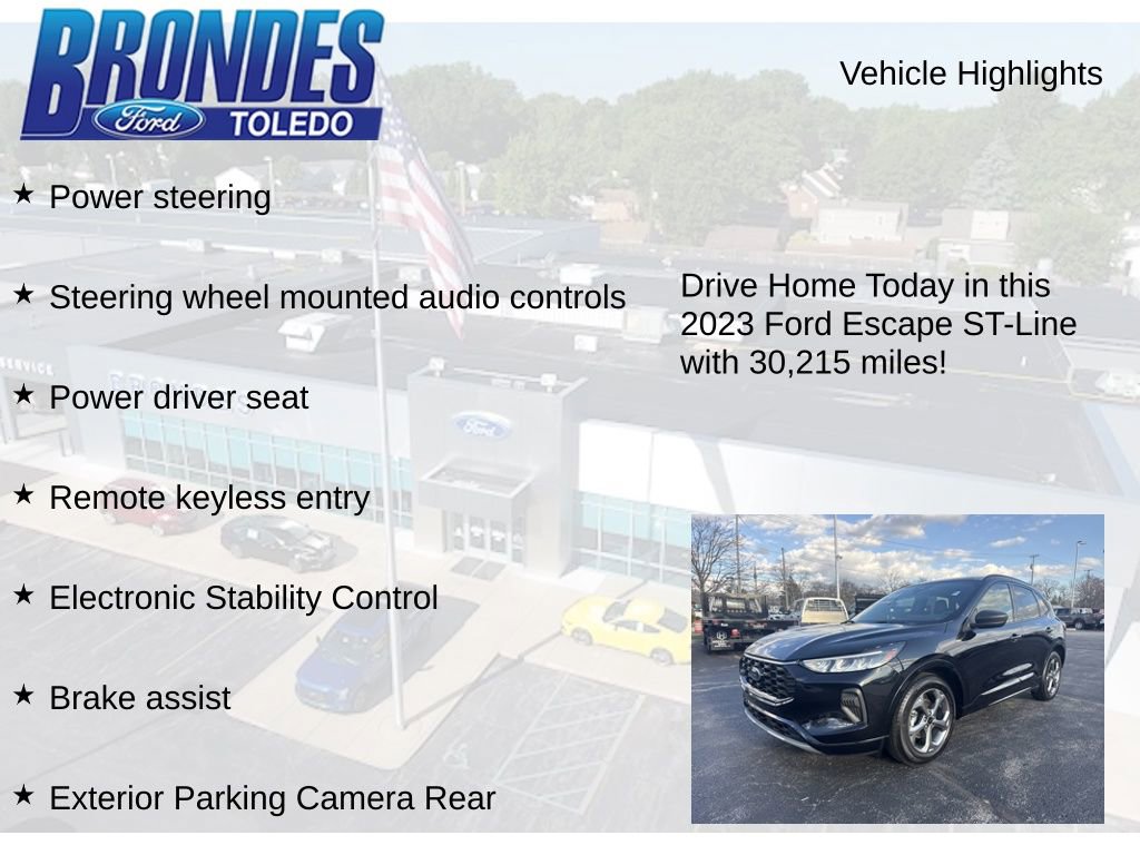 Used 2023 Ford Escape ST-Line w/ Cold Weather Package FWD image 11
