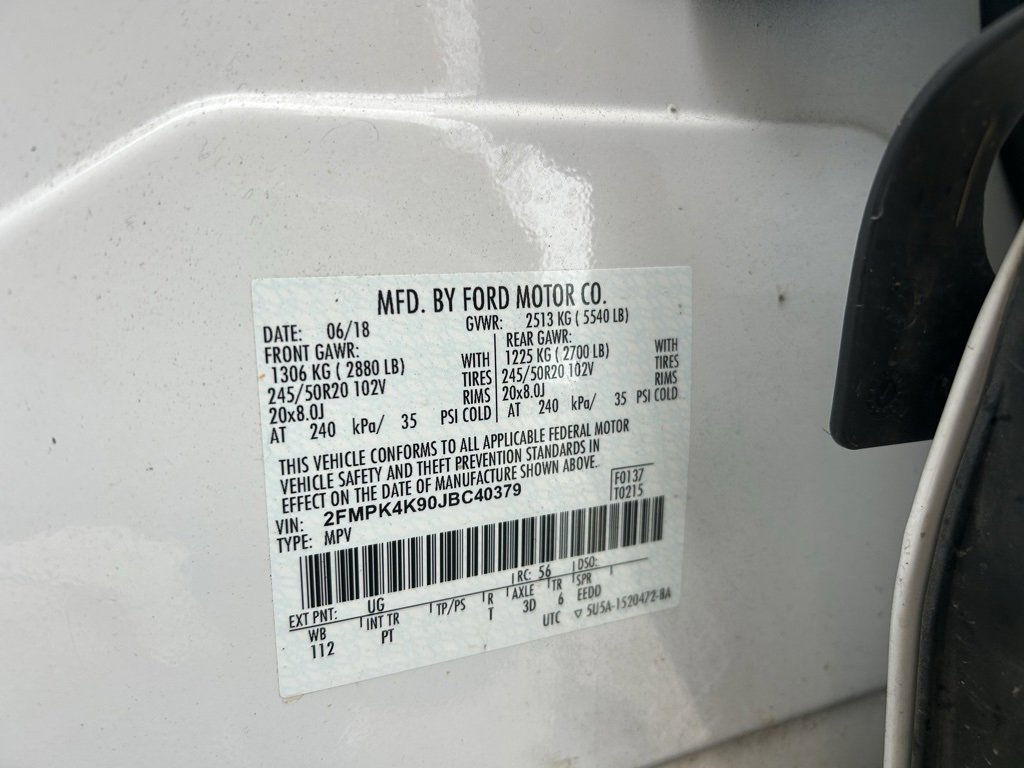 Used 2018 Ford Edge Titanium w/ Equipment Group 302A image 13