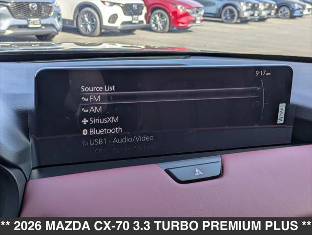 New 2026 MAZDA CX-70 3.3 Turbo w/ Premium Plus Pkg AWD/4WD image 8