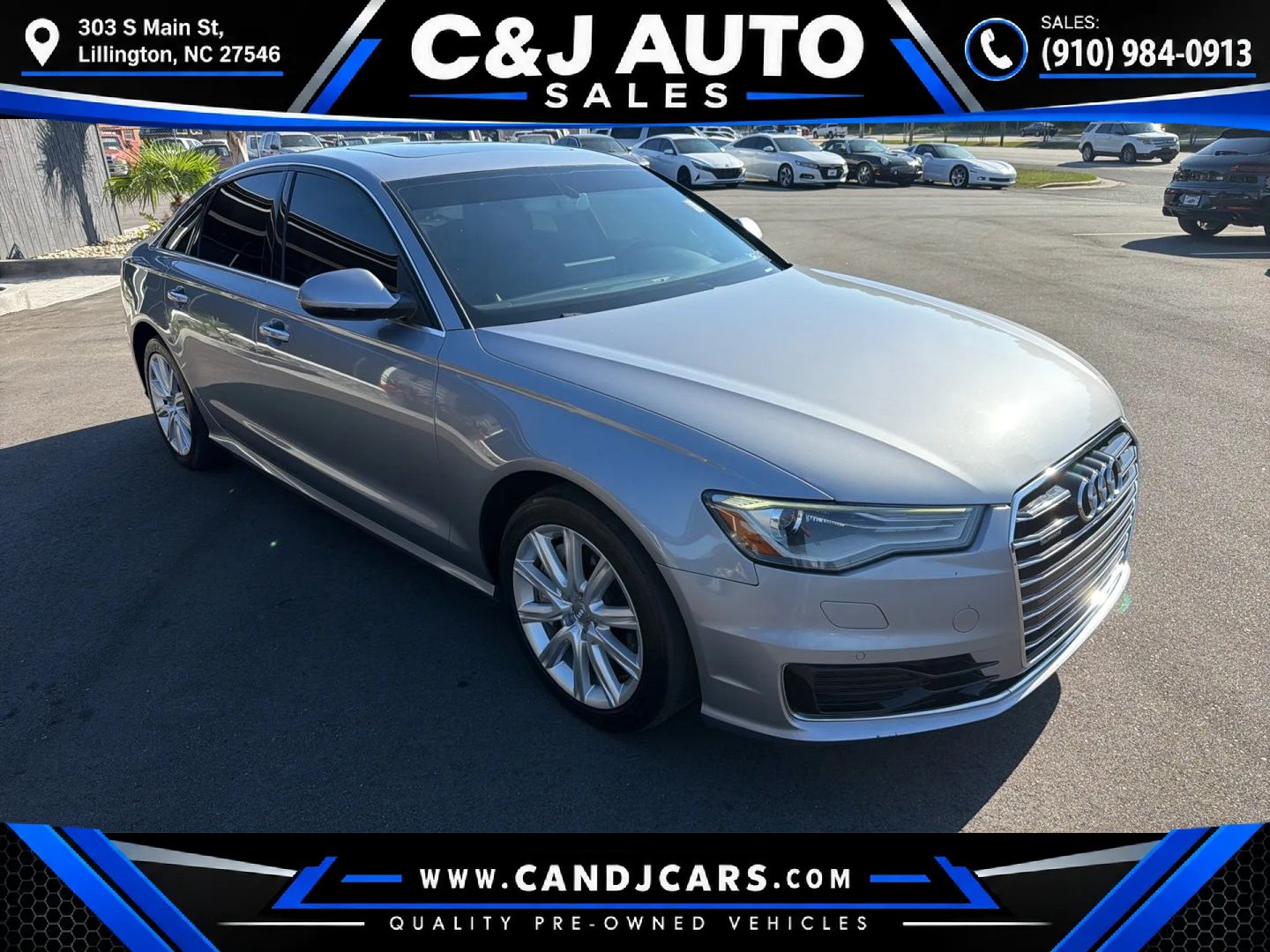Used 2016 Audi A6 2.0T Premium Plus w/ Premium Plus Package AWD/4WD image 1
