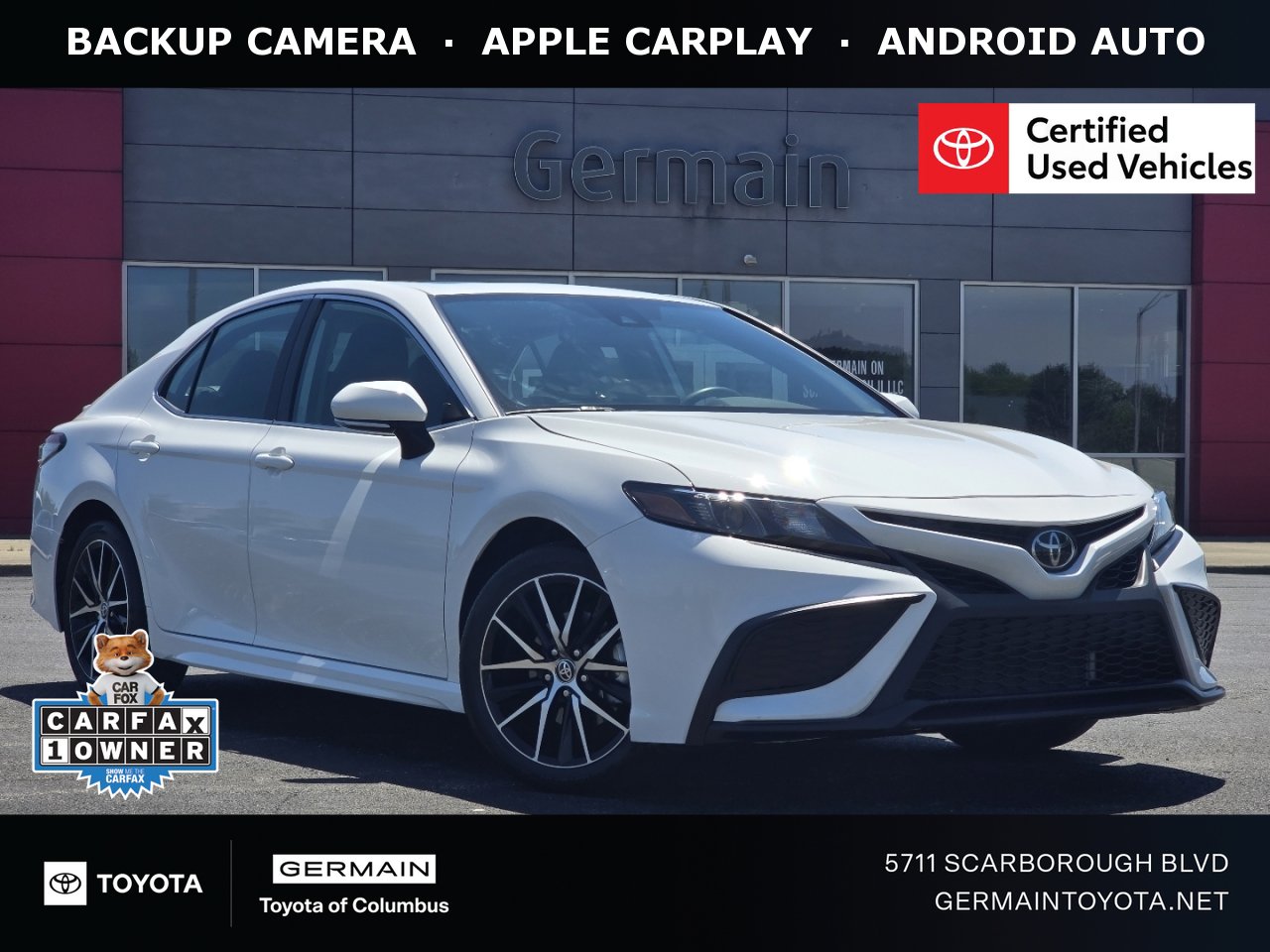 Certified 2024 Toyota Camry SE w/ Audio Upgrade Package FWD image 1