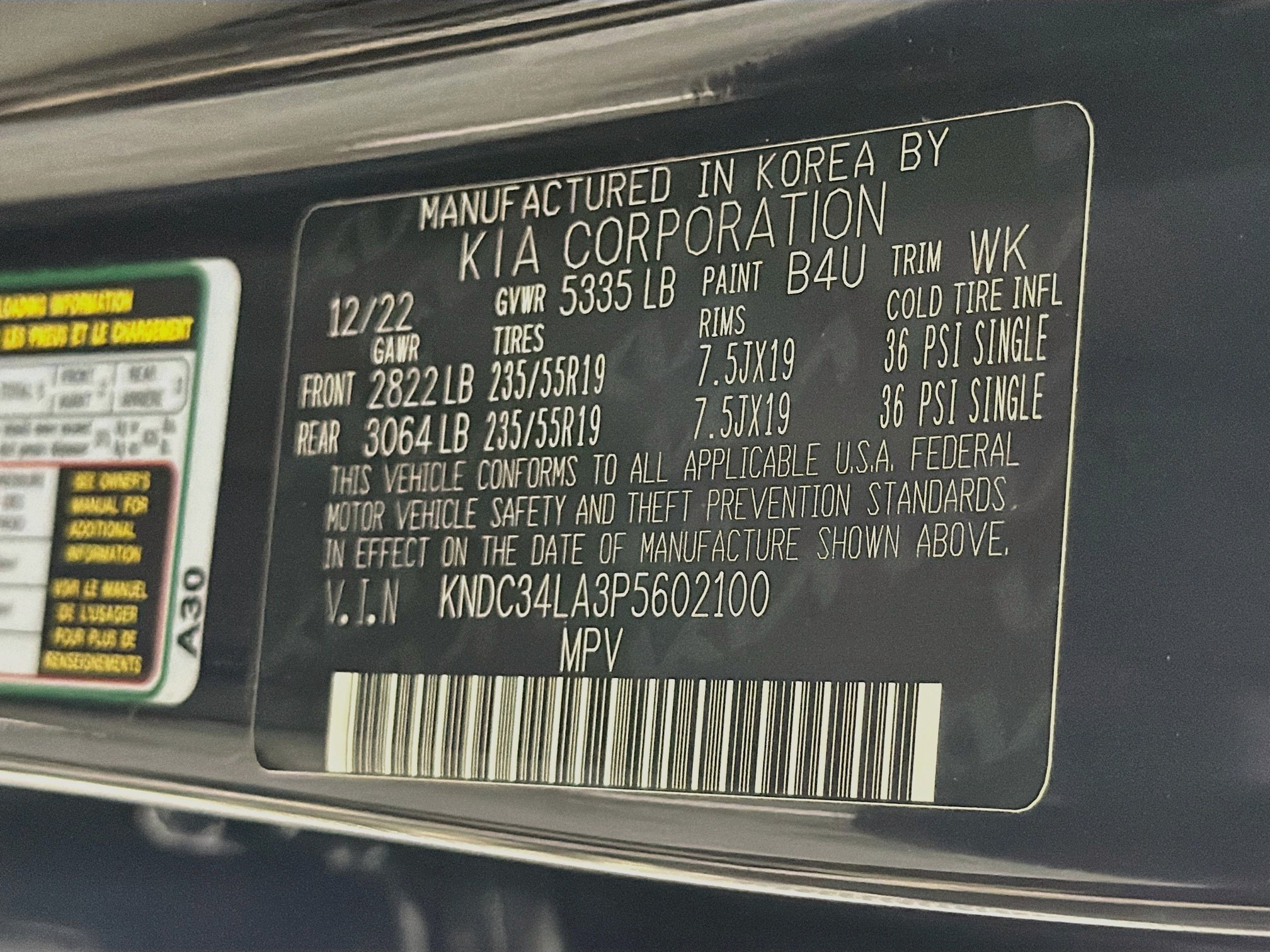 Used 2023 Kia EV6 Wind RWD image 12