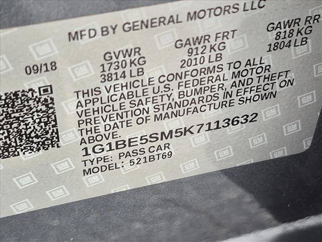 Used 2019 Chevrolet Cruze LT FWD image 22