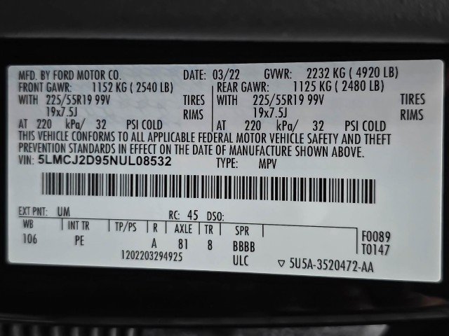 Used 2022 Lincoln Corsair Reserve w/ Equipment Group 201A AWD/4WD image 45
